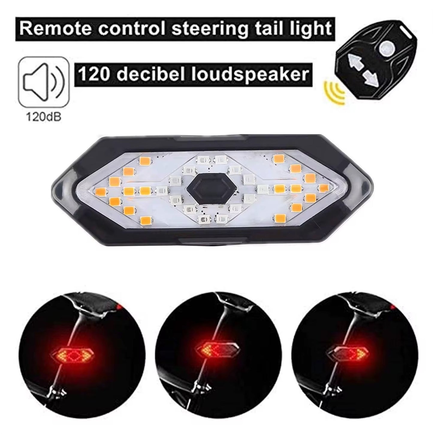 Flashing cycle light