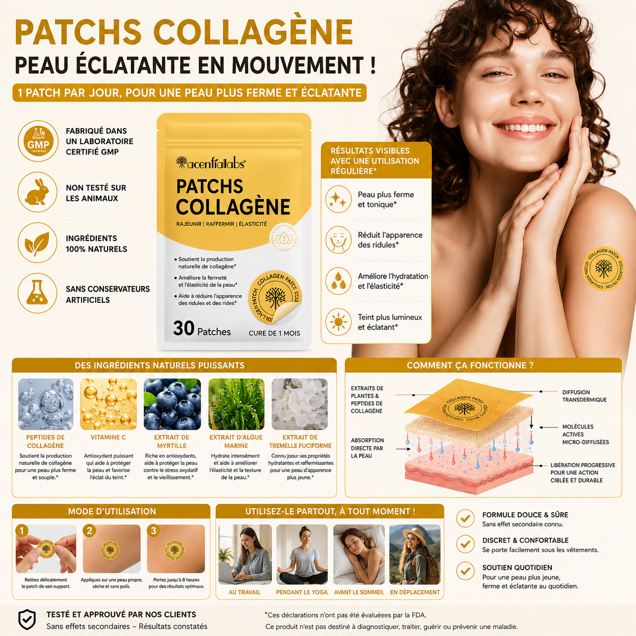 PATCHS COLLAGEN