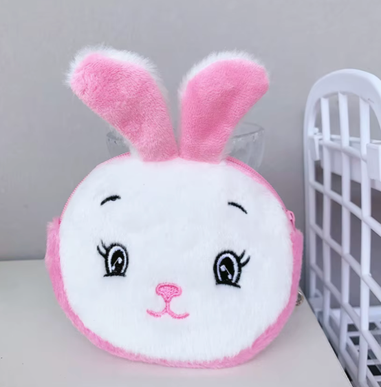 PORTE CLÉ PORTE MONNAIE PLUSH
