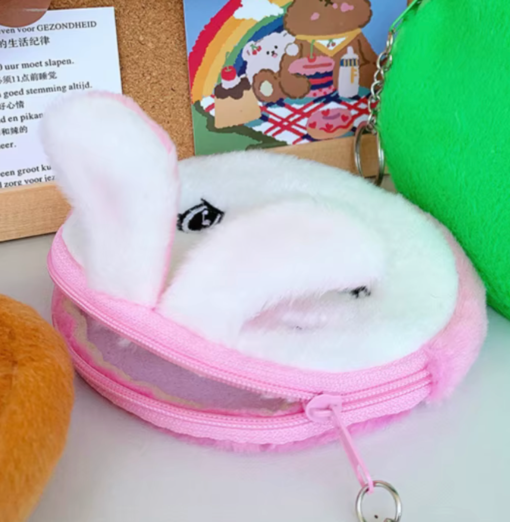 PORTE CLÉ PORTE MONNAIE PLUSH