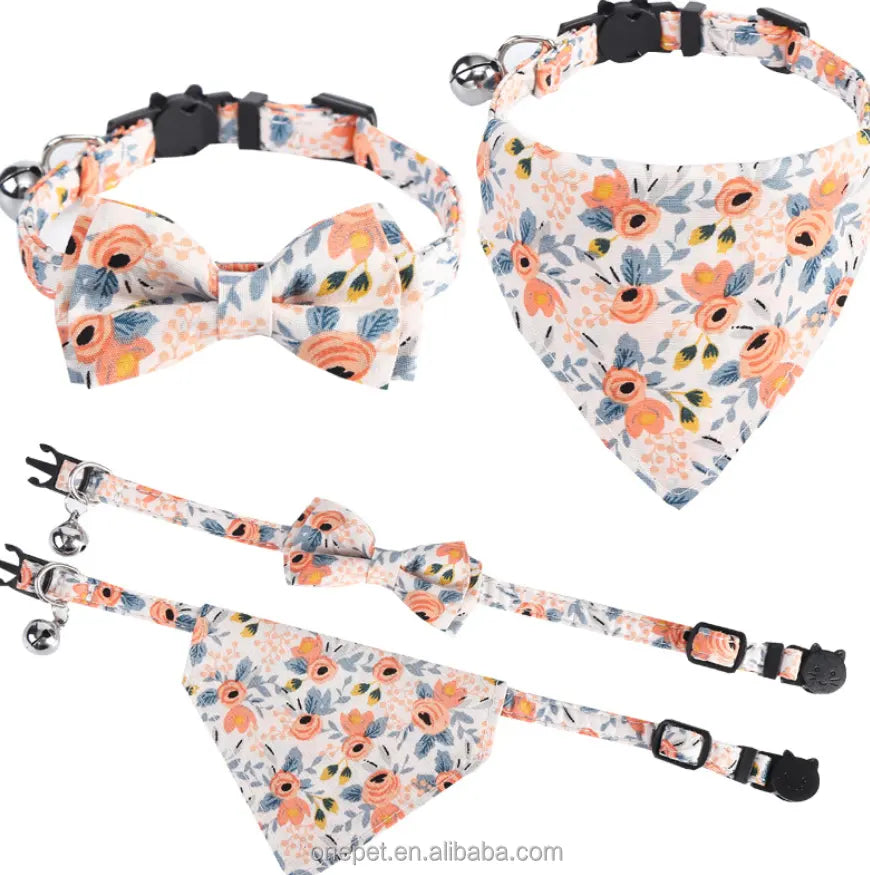 COLLIER + BANDANA CHIEN ET CHAT